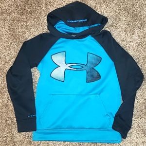 UA under armour teal hoodie Small